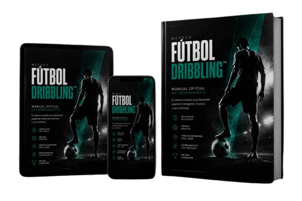 Mockup Método Fútbol Dribbling